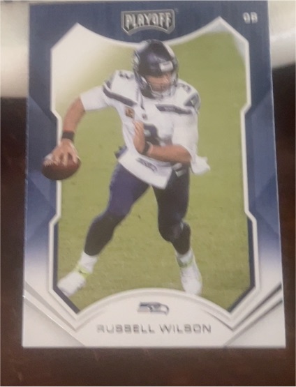 2021 Panini Playoff Football #195 Russell Wilson — front