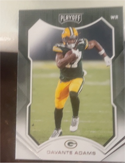 2021 Panini Playoff #138 Davante Adams — front