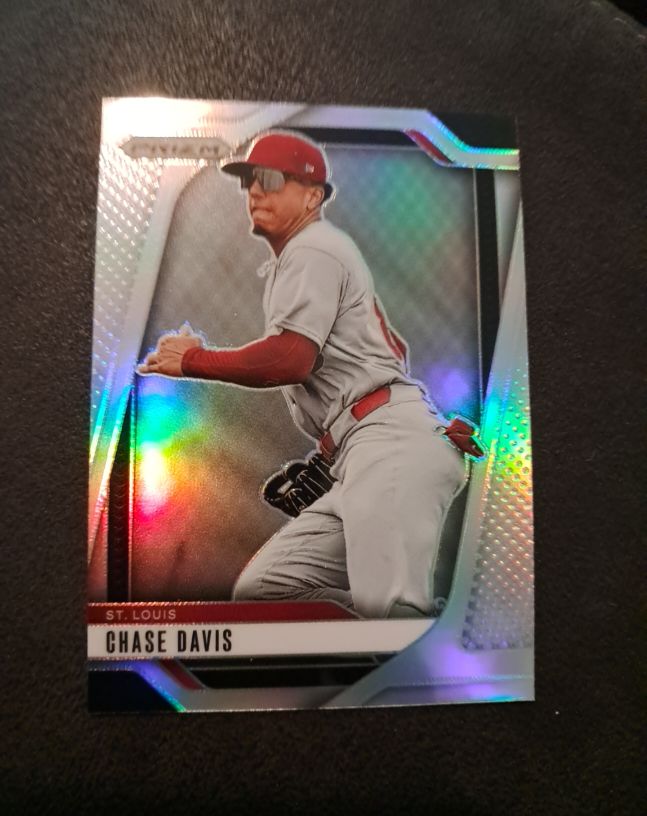 2025 Panini Prizm #237 Chase Davis — front