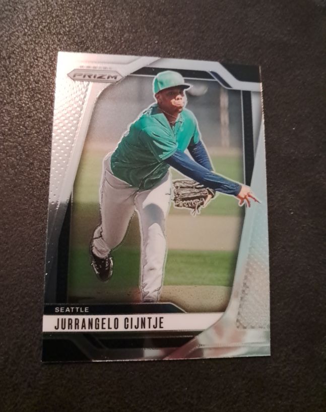 2025 Panini Prizm #238 Jurrangelo Cijntje — front