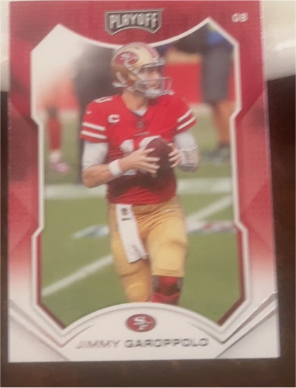 2021 Panini Playoff #188 Jimmy Garoppolo — front
