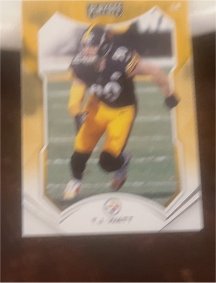2021 Panini Playoff Football #47 T.J. Watt — front