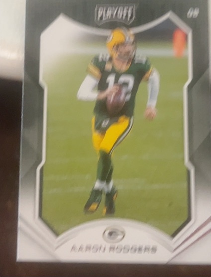 2021 Panini Playoff Football #137 Aaron Rodgers — front