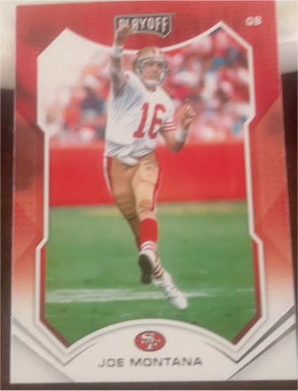 2021 Panini Playoff #194 Joe Montana San Francisco 49ers — front