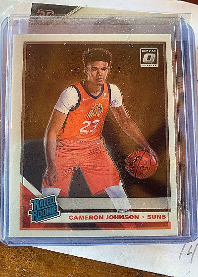 2019-20 Panini Donruss Optic #200 Cameron Johnson Rated Rookie — front