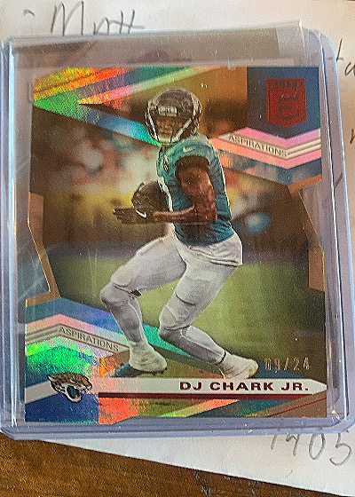 2020 Panini Donruss Elite #38 DJ Chark Jr. — front