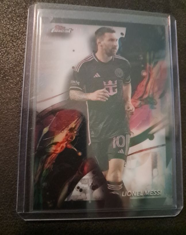 2024 Topps Finest MLS #10 Lionel Messi — front