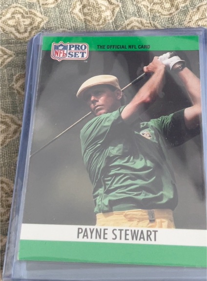 1990 Pro Set Special #1 Payne Stewart — front