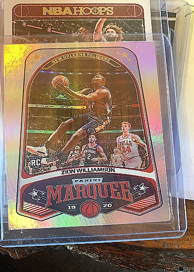 2019-20 Panini Chronicles #244 Zion Williamson — front