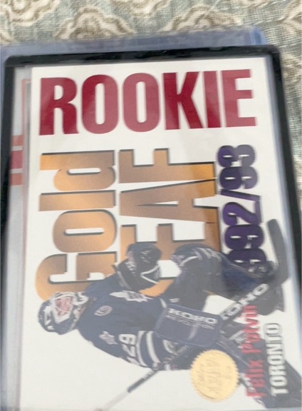 1993 Leaf Gold Leaf Rookie #4 Felix Potvin — front