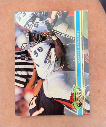 1991 Topps Stadium Club #194 Cortez Kennedy — front