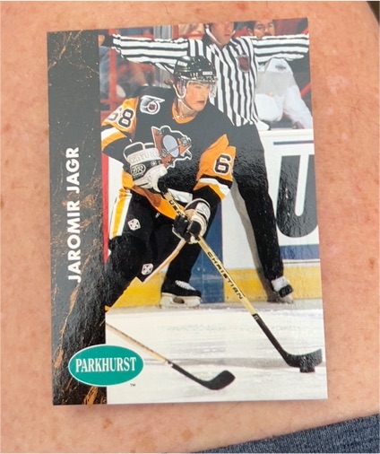 1991-92 Parkhurst #132 Jaromir Jagr — front