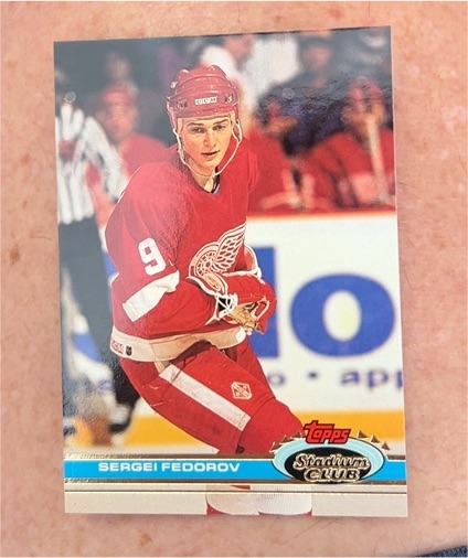 1991-92 Topps Stadium Club #316 Sergei Fedorov — front