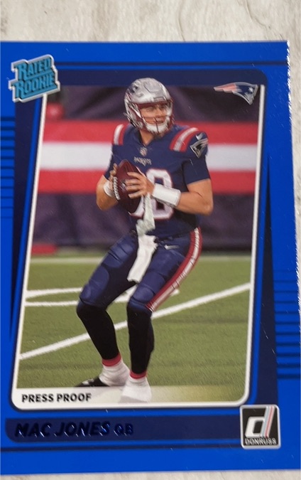 2021 Donruss #255 Mac Jones — front