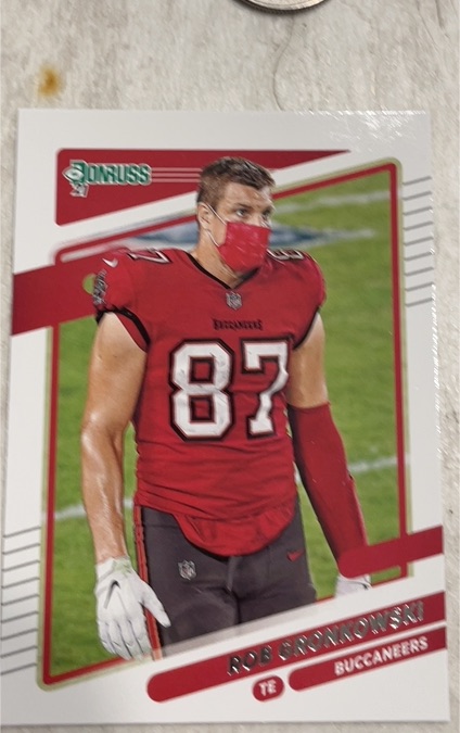 2021 Donruss #104 Rob Gronkowski — front