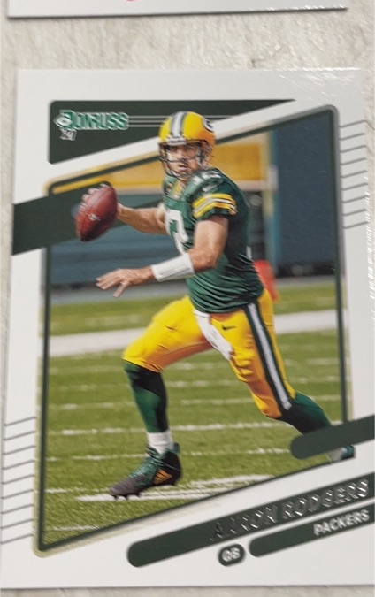 2021 Donruss #155 Aaron Rodgers — front