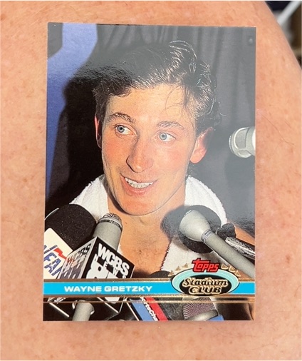 1991-92 Topps Stadium Club #1 Wayne Gretzky — front