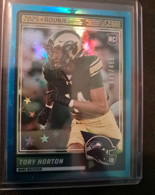2025 Panini Score #58 Tory Horton — front