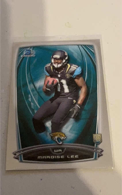 2014 Bowman Chrome #160 Marqise Lee — front