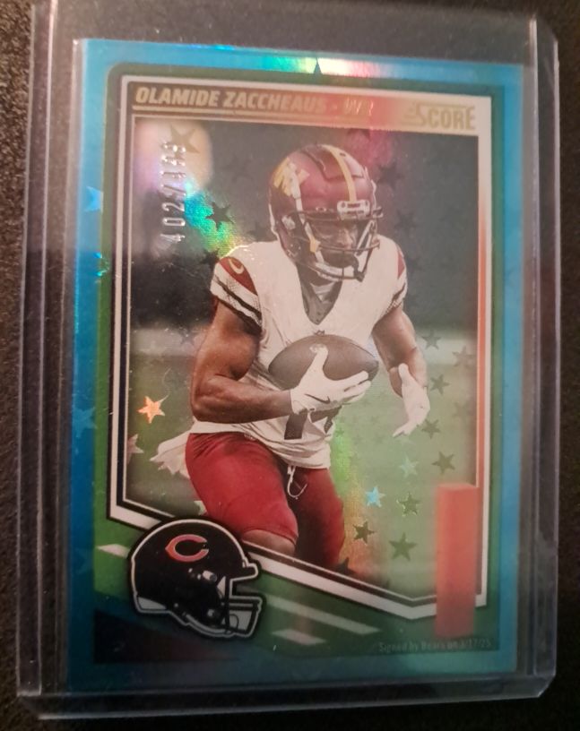 2025 Panini Score #189 Olamide Zaccheaus — front
