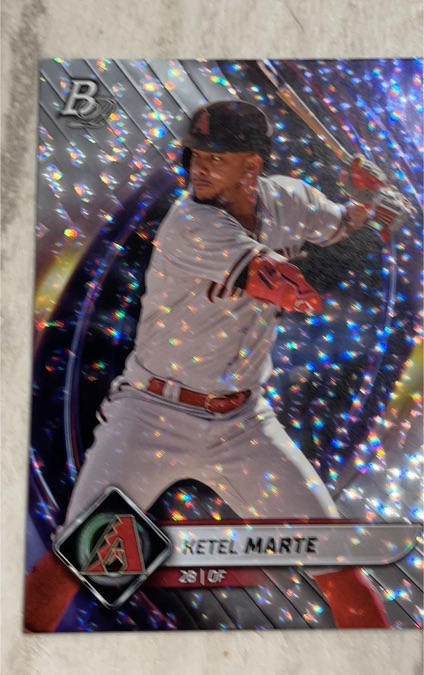 2022 Bowman Platinum #55 Ketel Marte — front