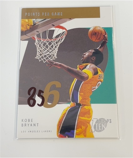 2002-03 Topps Ten #6 Kobe Bryant — front