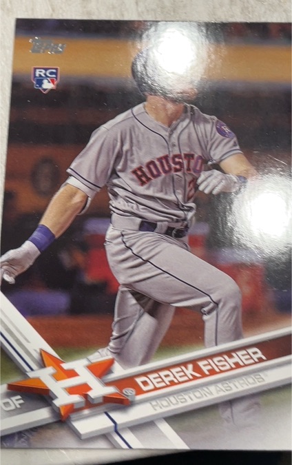 2017 Topps Update #US90 Derek Fisher — front