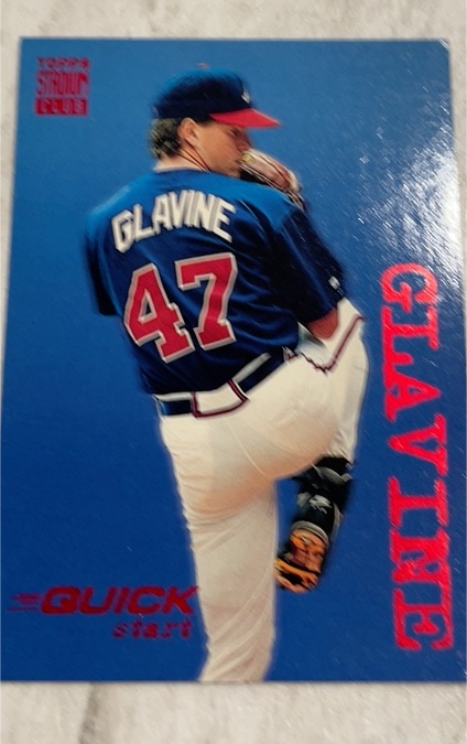 1994 Topps Stadium Club #538 Tom Glavine — front
