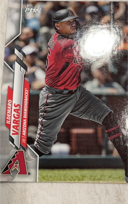 2020 Topps #114 Ildemaro Vargas — front