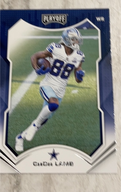 2021 Panini Playoff #103 CeeDee Lamb Dallas Cowboys — front