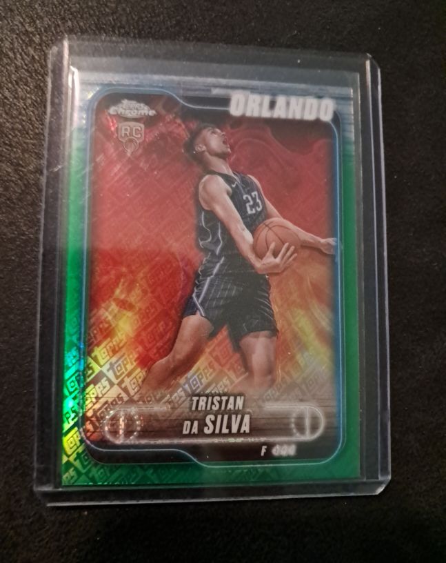 2024-25 Topps Chrome #124 Tristan Da Silva — front