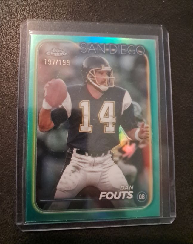 2024 Topps Chrome #172 Dan Fouts — front