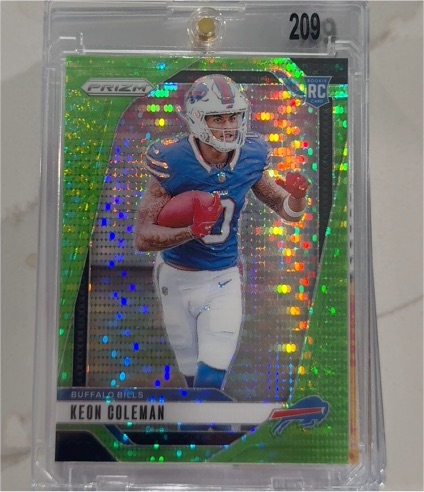 2024 Panini Prizm #362 Keon Coleman — front