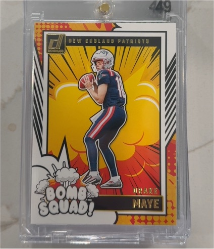 2024 Panini Donruss - Bomb Squad #28 Drake Maye — front