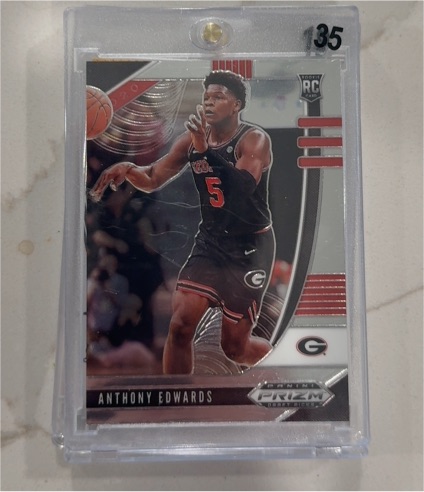 2020-21 Panini Prizm Draft Picks #41 Anthony Edwards — front