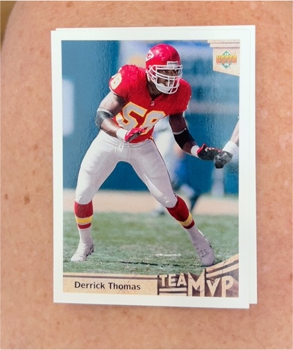 1992 Upper Deck #359 Derrick Thomas — front