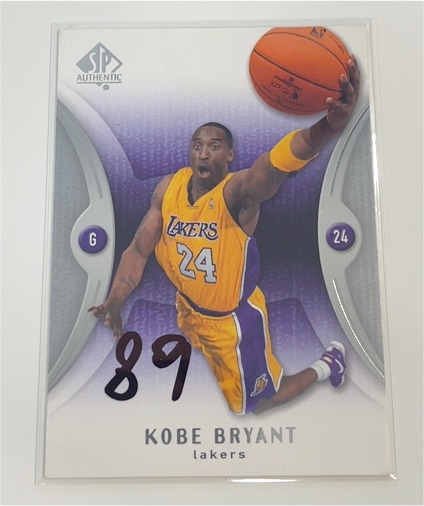 2006-07 Upper Deck SP Authentic #37 Kobe Bryant — front
