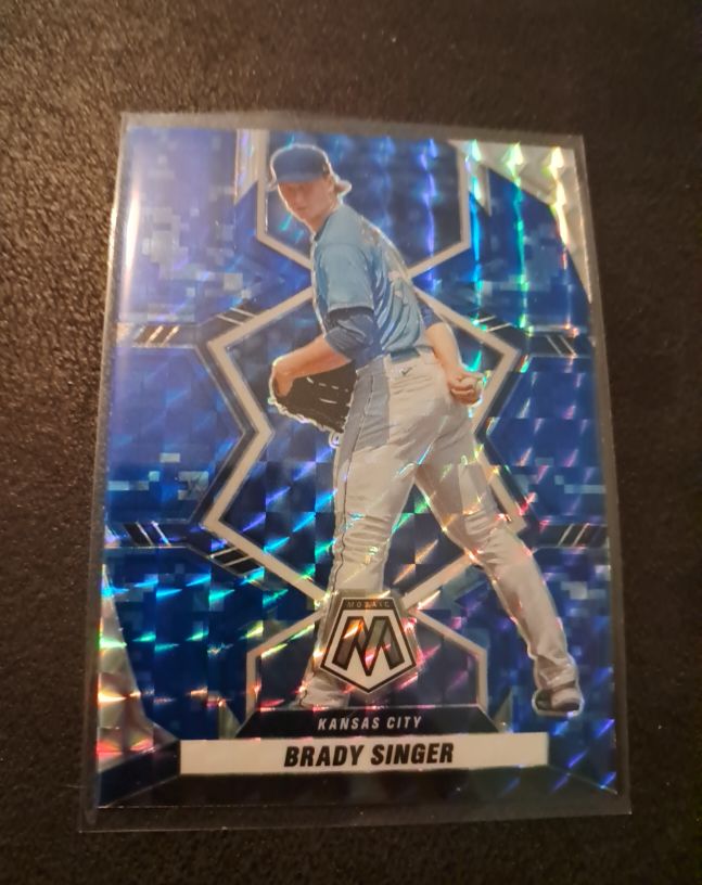 2022 Panini Mosaic Brady Singer — front