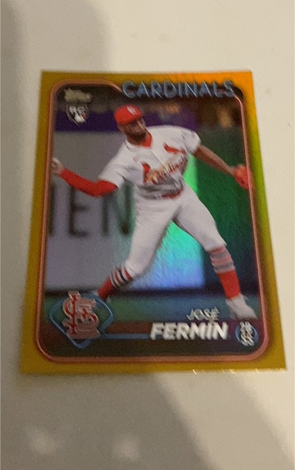 2024 Topps Series 1 #305 Jose Fermin — front