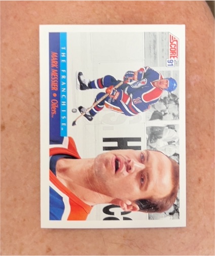 1991-92 Score #420 Mark Messier — front