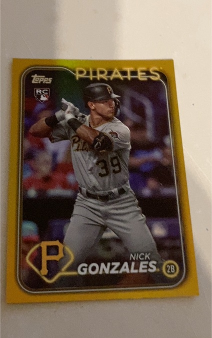 2024 Topps Series 1 #168 Nick Gonzales — front