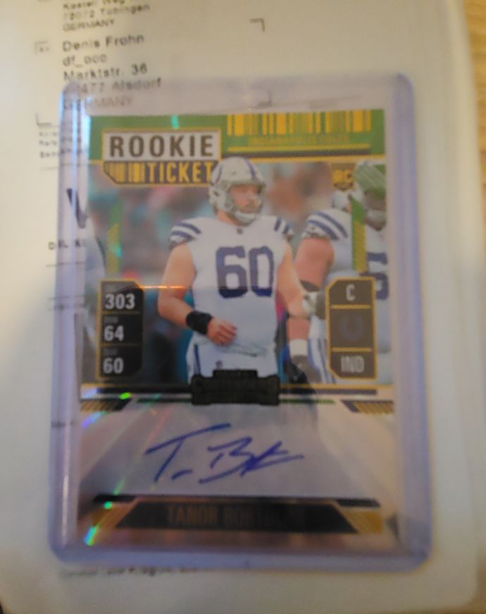 2024 Panini Contenders #287 Tanor Bortolini Rookie Ticket — front