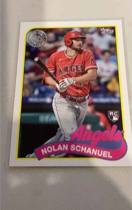 2024 Topps Series 1 1989 Nolan Schanuel #89B-71 — front