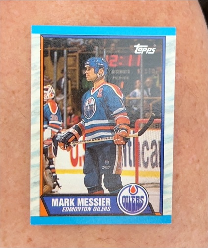 1989-90 Topps #65 Mark Messier — front