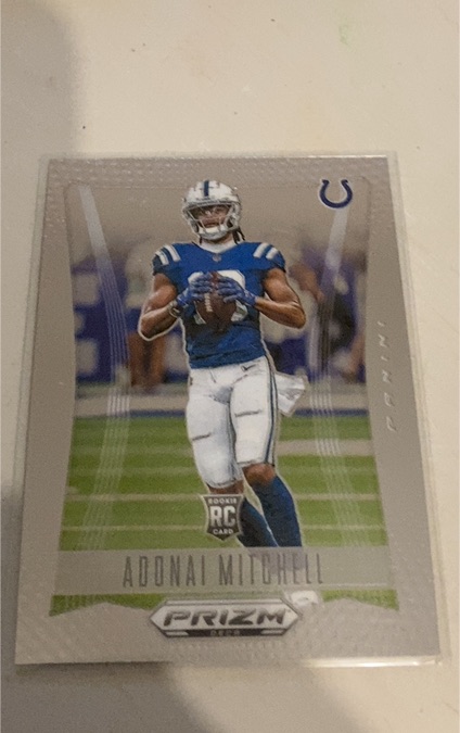 2024 Panini Prizm #137 Adonai Mitchell — front