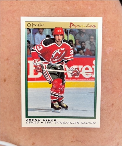 1990-91 O-Pee-Chee Premier #15 Zdeno Ciger — front