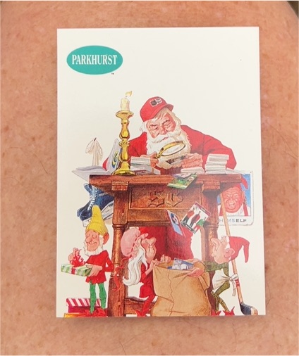 1991-92 Parkhurst #NNO Santa Claus — front