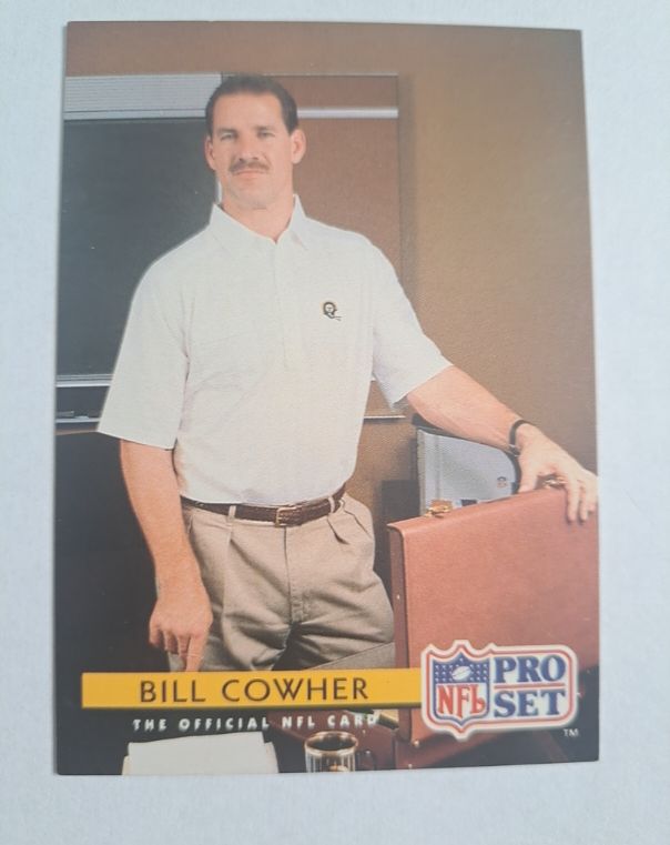 1992 Pro Set #306 Bill Cowher — front