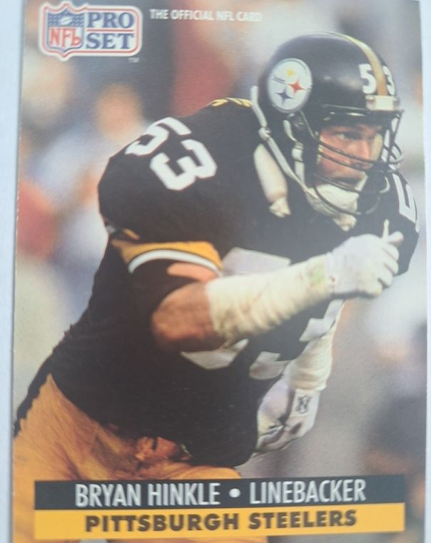 1991 Pro Set #633 Bryan Hinkle — front