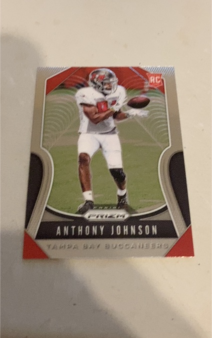2019 Panini Prizm #370 Anthony Johnson — front